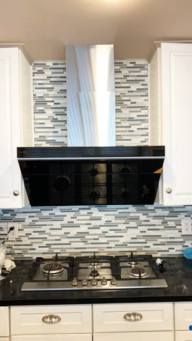 斜通风口系列抽油烟机天花板装饰罩