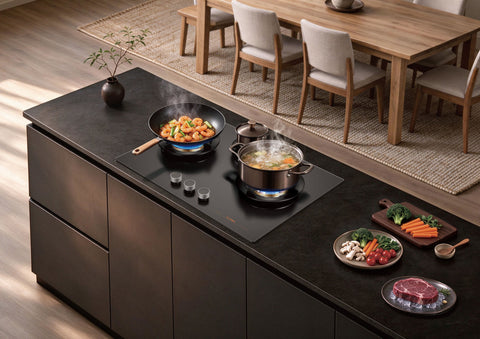 GLG30203 30" Tri-Ring Series 2-Burner Built-In Gas Cooktop