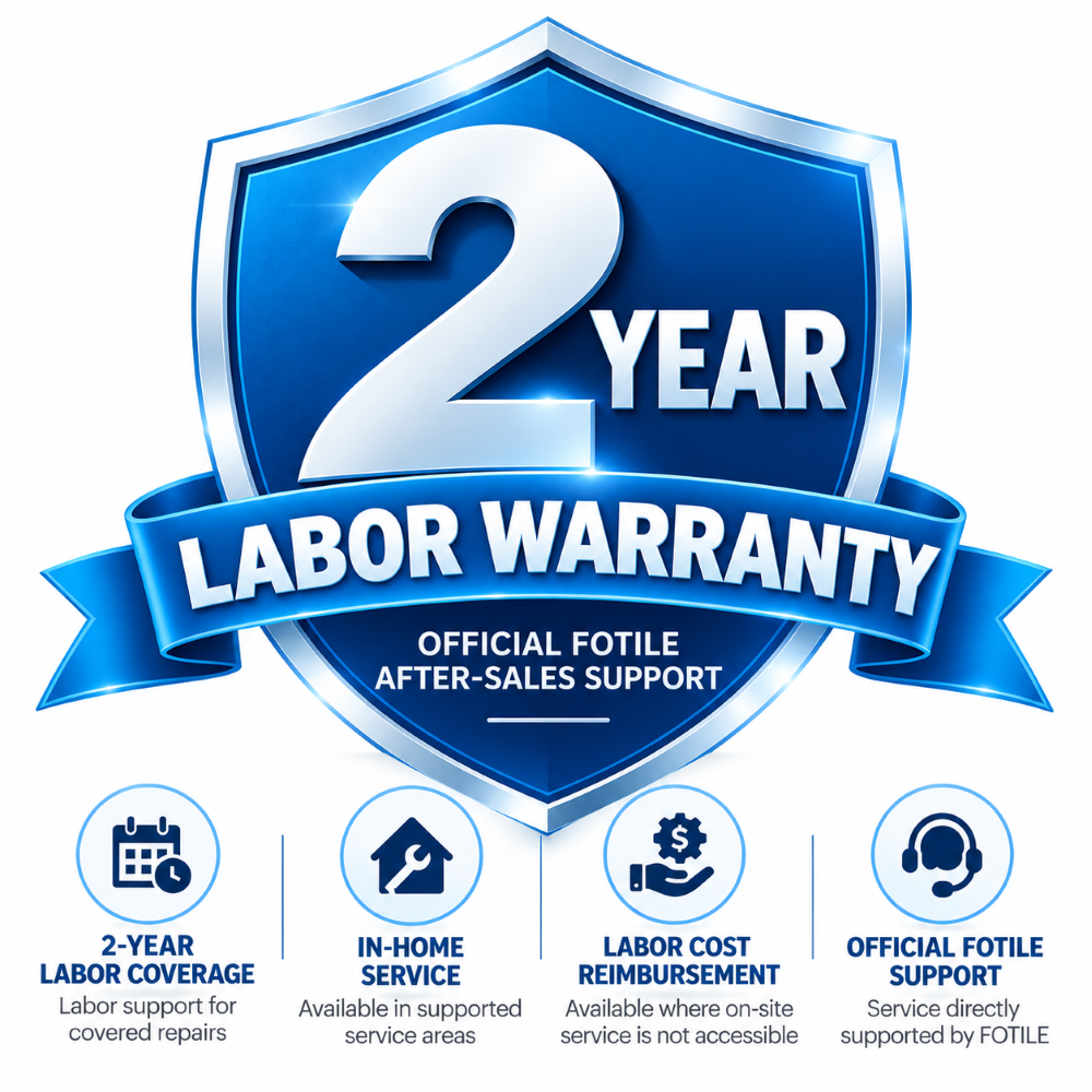 2-Year Extended Labor Warranty for Range Hoods