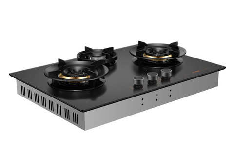 GLG30303 / GLG36303 30"/36" Tri-Ring Series 3-Burner Built-In Gas Cooktop