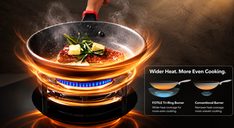 GLG30203 30" Tri-Ring Series 2-Burner Built-In Gas Cooktop