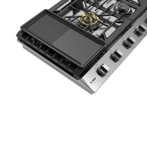 Two Burners Reversible Griddle for GLS30501